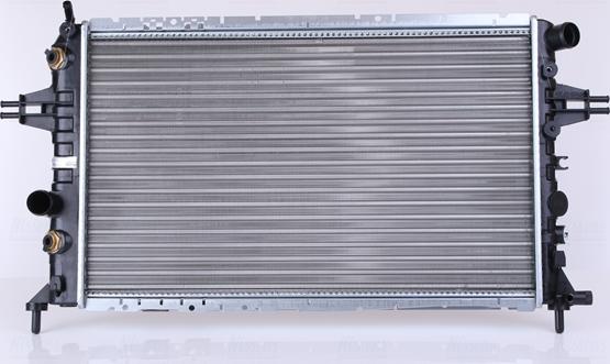 Nissens 63247A - Радиатор, охлаждане на двигателя vvparts.bg