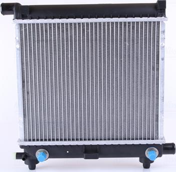 Nissens 62550 - Радиатор, охлаждане на двигателя vvparts.bg