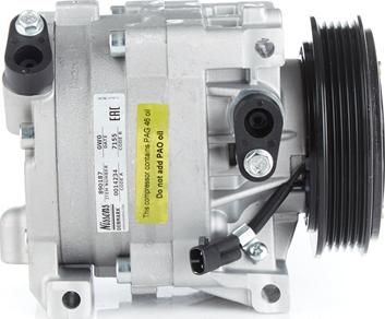 Nissens 890187 - Компресор, климатизация vvparts.bg