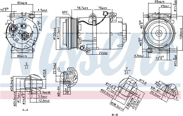 Nissens 89388 - Компресор, климатизация vvparts.bg