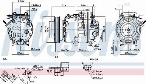 Nissens 89295 - Компресор, климатизация vvparts.bg