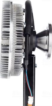 Nissens 86108 - Съединител, вентилатор на радиатора vvparts.bg
