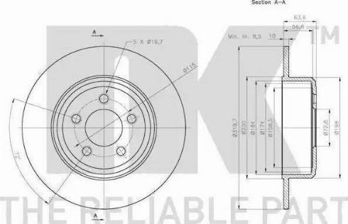 NK 214774 - Спирачен апарат vvparts.bg