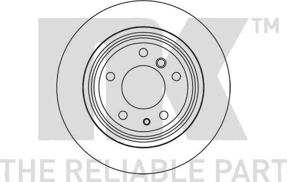 NK 201576 - Спирачен диск vvparts.bg