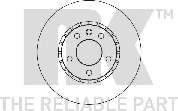 NK 203612 - Спирачен диск vvparts.bg