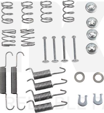 NK 7944871 - Комплект принадлежности, челюсти за ръчна спирачка vvparts.bg