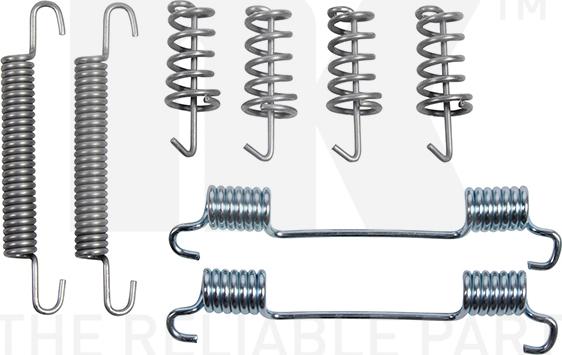 NK 7947868 - Комплект принадлежности, челюсти за ръчна спирачка vvparts.bg