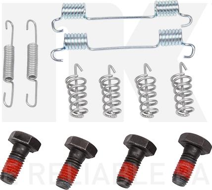 NK 7933622 - Комплект принадлежности, челюсти за ръчна спирачка vvparts.bg