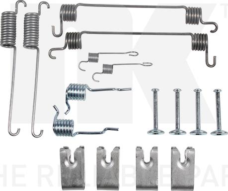 NK 7925731 - Комплект принадлежности, челюсти за ръчна спирачка vvparts.bg