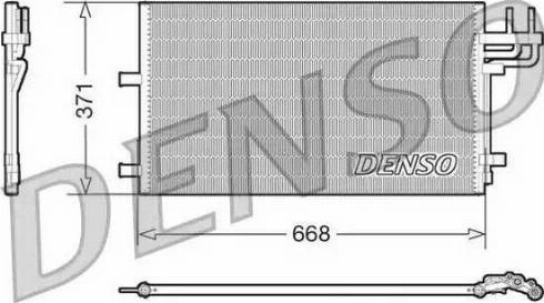 NPS DCN10007 - Кондензатор, климатизация vvparts.bg