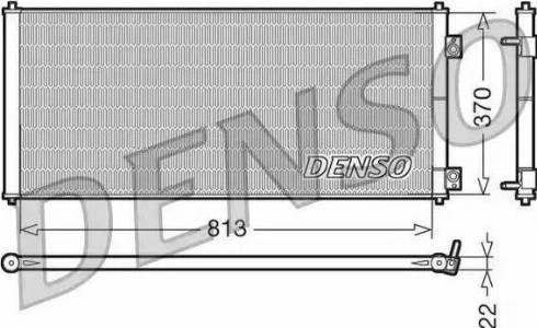 NPS DCN10018 - Кондензатор, климатизация vvparts.bg