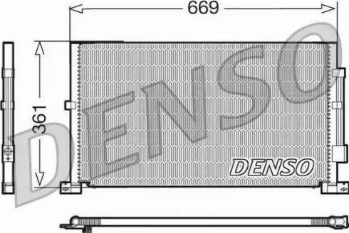 NPS DCN10012 - Кондензатор, климатизация vvparts.bg