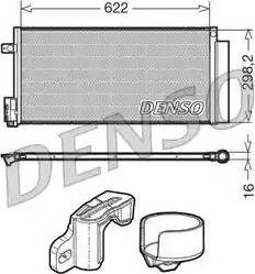 NPS DCN13110 - Кондензатор, климатизация vvparts.bg