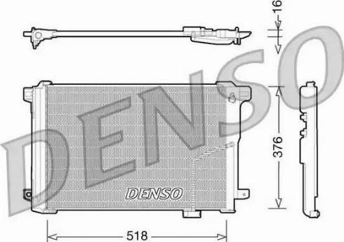 NPS DCN17005 - Кондензатор, климатизация vvparts.bg