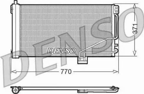 NPS DCN17014 - Кондензатор, климатизация vvparts.bg