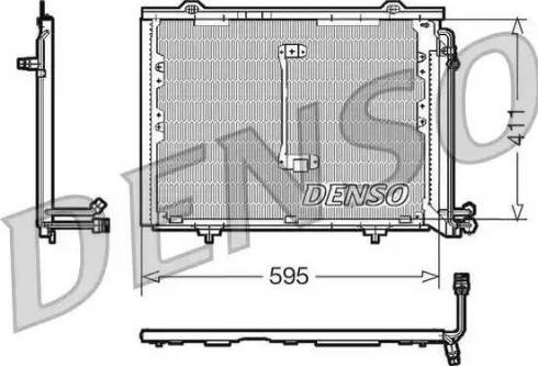 NPS DCN17013 - Кондензатор, климатизация vvparts.bg