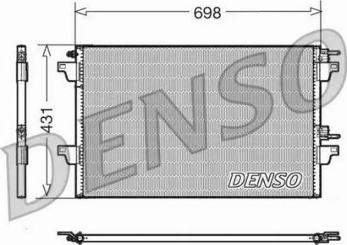 NPS DCN23022 - Кондензатор, климатизация vvparts.bg