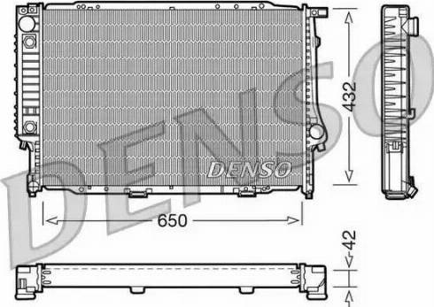 NPS DRM05054 - Радиатор, охлаждане на двигателя vvparts.bg