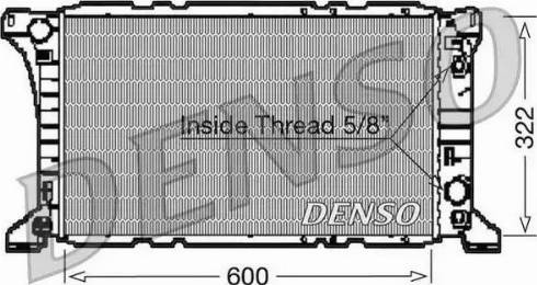 NPS DRM10096 - Радиатор, охлаждане на двигателя vvparts.bg