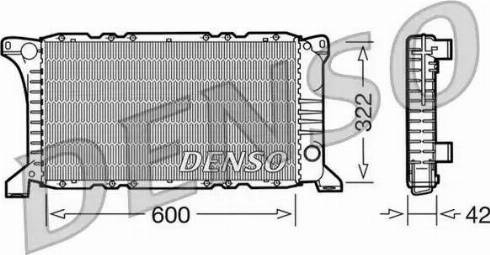 NPS DRM10097 - Радиатор, охлаждане на двигателя vvparts.bg