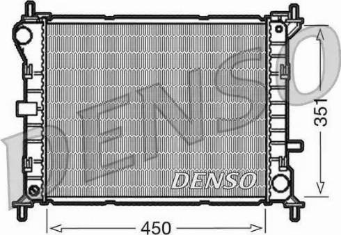 NPS DRM10050 - Радиатор, охлаждане на двигателя vvparts.bg