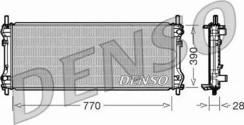 NPS DRM10103 - Радиатор, охлаждане на двигателя vvparts.bg