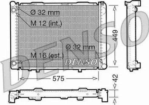 NPS DRM17069 - Радиатор, охлаждане на двигателя vvparts.bg