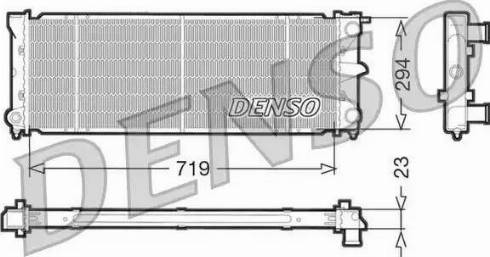 NPS DRM32026 - Радиатор, охлаждане на двигателя vvparts.bg