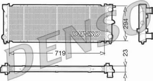 NPS DRM32026 - Радиатор, охлаждане на двигателя vvparts.bg