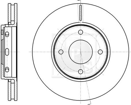 NPS M330I70 - Спирачен диск vvparts.bg