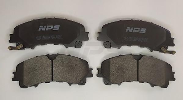 NPS N360N101 - Комплект спирачно феродо, дискови спирачки vvparts.bg