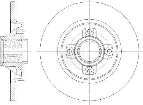 NPS P331A04 - Спирачен диск vvparts.bg