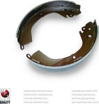 NPS R350T01 - Комплект спирачна челюст vvparts.bg