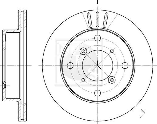 Holden 55311-80F00 - Спирачен диск vvparts.bg