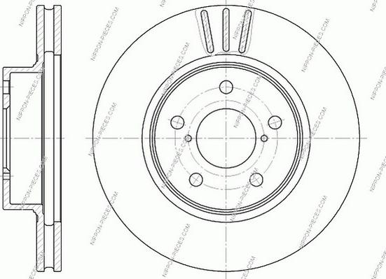 NPS S330U06 - Спирачен диск vvparts.bg