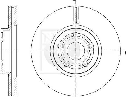 NPS T330A42 - Спирачен диск vvparts.bg