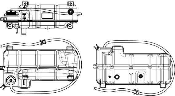 NRF 454046 - Разширителен съд, охладителна течност vvparts.bg