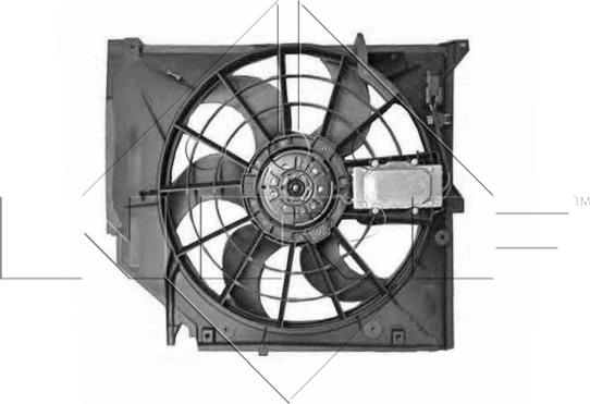 NRF 47026 - Вентилатор, охлаждане на двигателя vvparts.bg