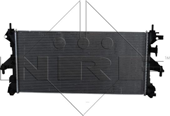 NRF 54202 - Радиатор, охлаждане на двигателя vvparts.bg