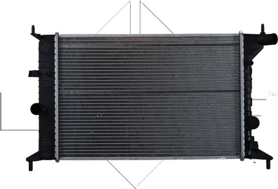 NRF 509516 - Радиатор, охлаждане на двигателя vvparts.bg