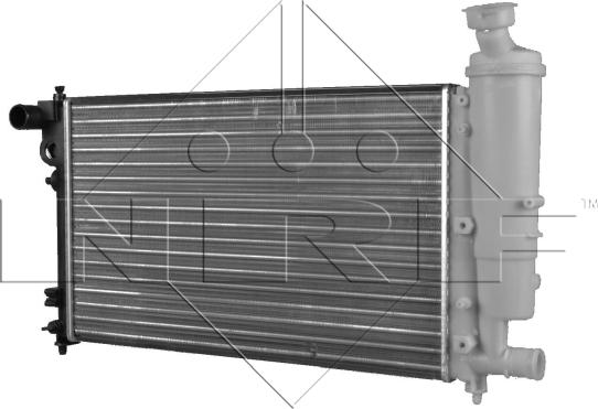 NRF 50428 - Радиатор, охлаждане на двигателя vvparts.bg