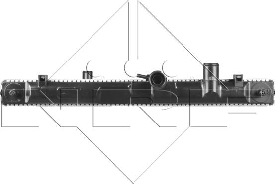 NRF 50001 - Радиатор, охлаждане на двигателя vvparts.bg