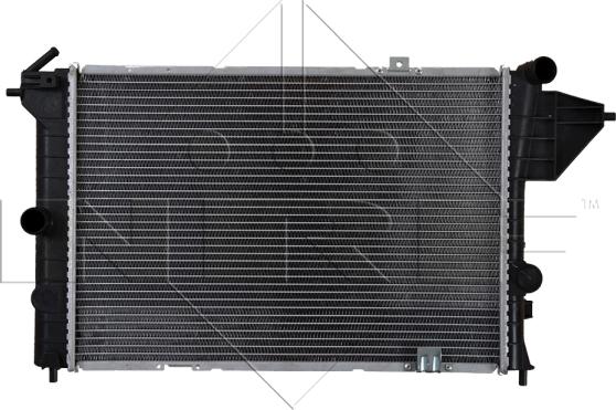 NRF 513508 - Радиатор, охлаждане на двигателя vvparts.bg