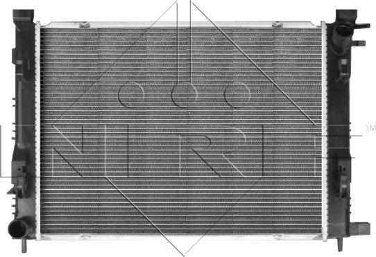 NRF 58444 - Радиатор, охлаждане на двигателя vvparts.bg