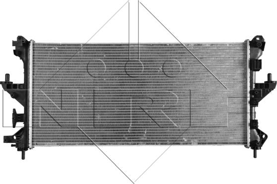 NRF 53199 - Радиатор, охлаждане на двигателя vvparts.bg