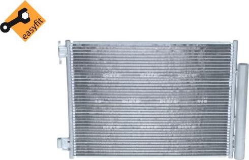 NRF 350357 - Кондензатор, климатизация vvparts.bg