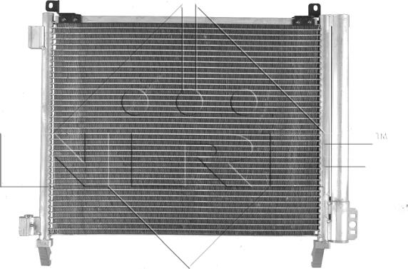NRF 350228 - Кондензатор, климатизация vvparts.bg