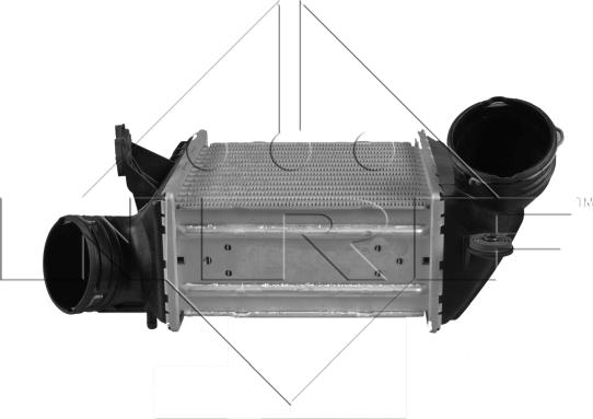 NRF 30850 - Интеркулер (охладител за въздуха на турбината) vvparts.bg