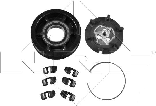 NRF 380042 - Магнитен съединител, компресор на климатизатора vvparts.bg