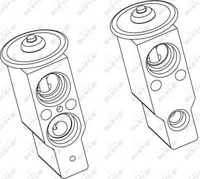 NRF 38360 - Разширителен клапан, климатизация vvparts.bg